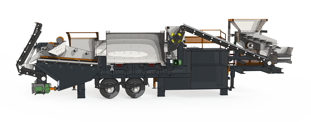 Mobile High-efficiency Scrubbing Plant