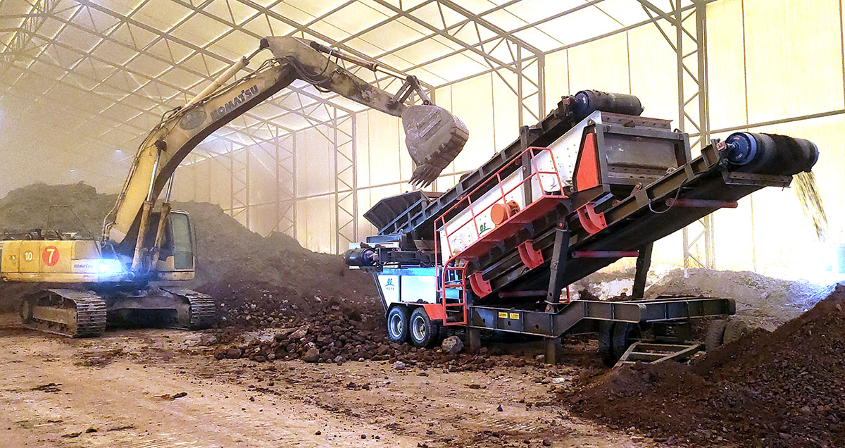Mobile Screening Plant