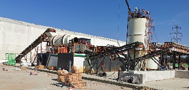 A contaminated soil washing project at a steel plant in Jinan