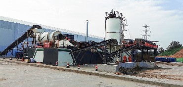 A contaminated soil washing project at a steel plant in Jinan
