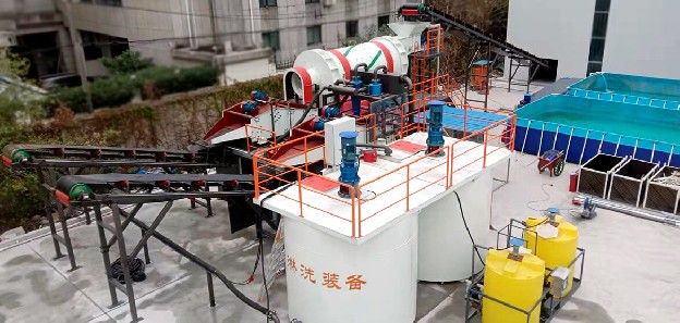 chemical leaching remediation of a soil in Shanghai