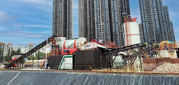 DESEN soil washing plant for contaminated soils