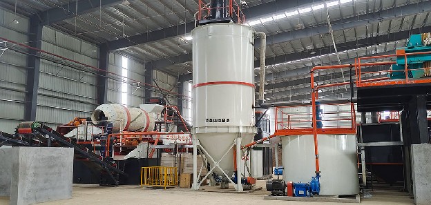 A contaminated soil washing and remediation project in Dongguan