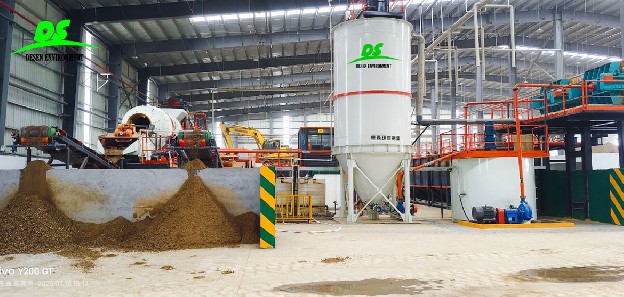 A heavy metal contaminated soil washing project in Nanjing
