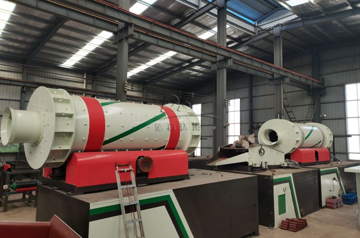 Skid-mounted soil leaching equipment production workshop