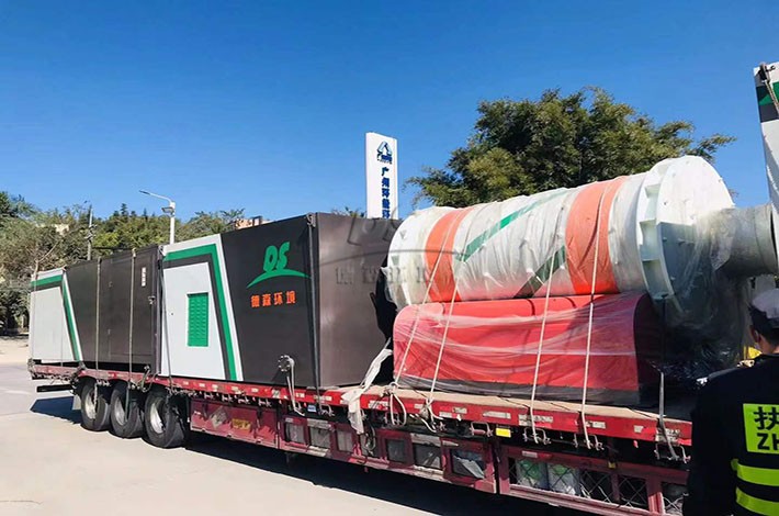Soil leaching repair equipment delivery