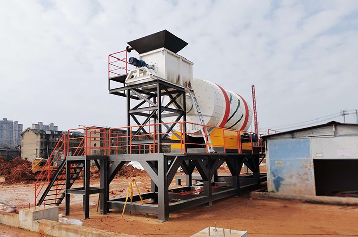 Skid-mounted soil leaching module case site