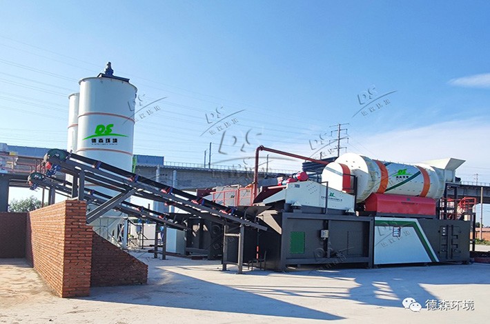 soil remediation equipment case site