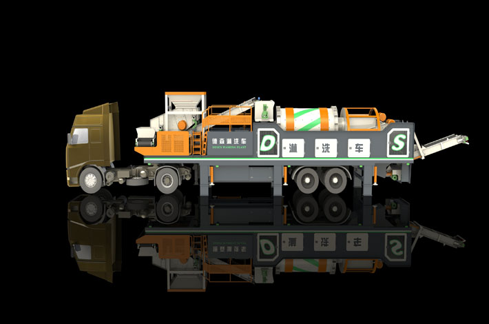 mobile soil leaching equipment