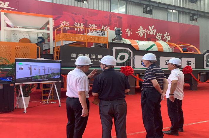 mobile soil leaching equipment