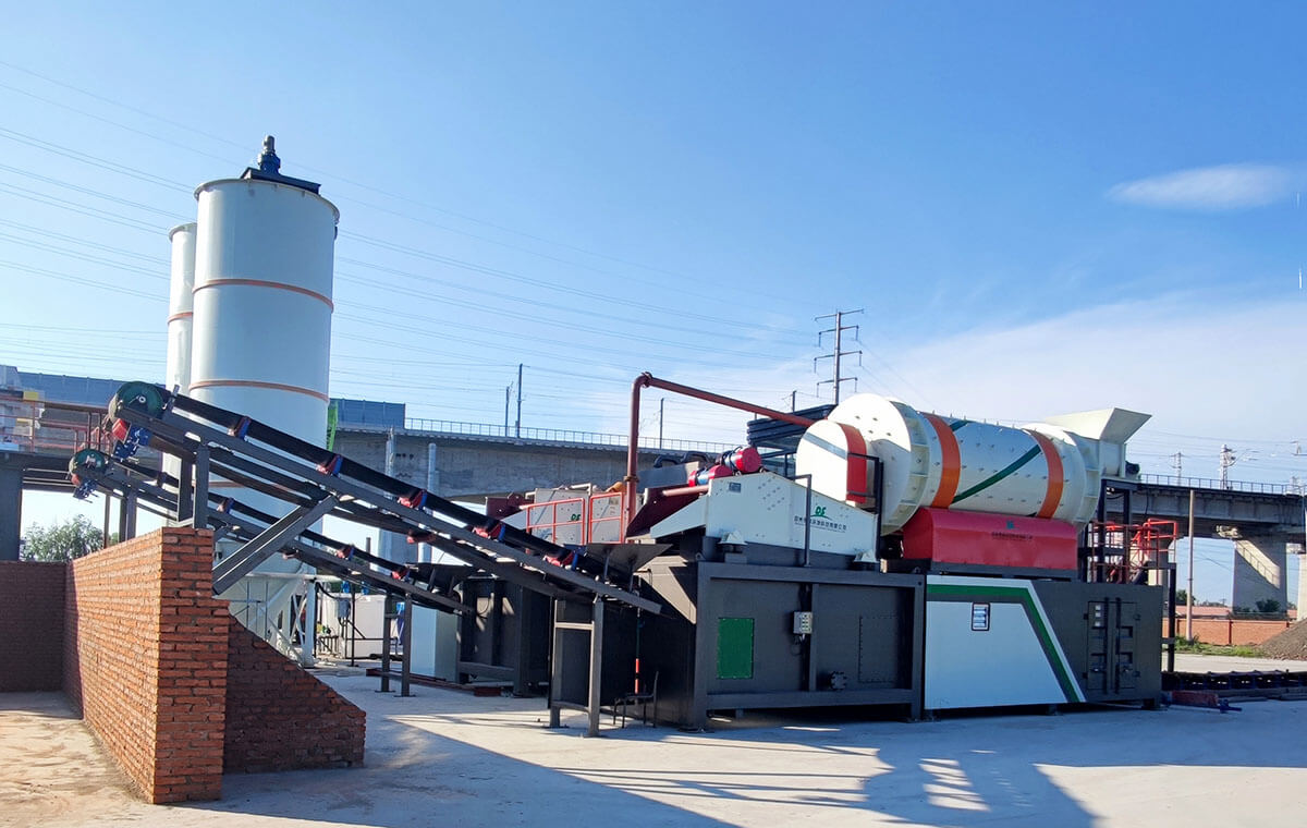 Soil washing and remediation plant in Harbin chemical site -30TPH