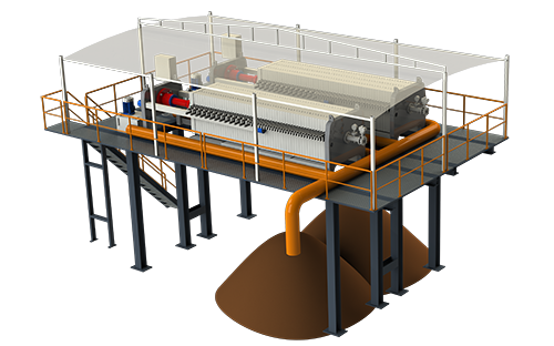 Solid-liquid separation unit