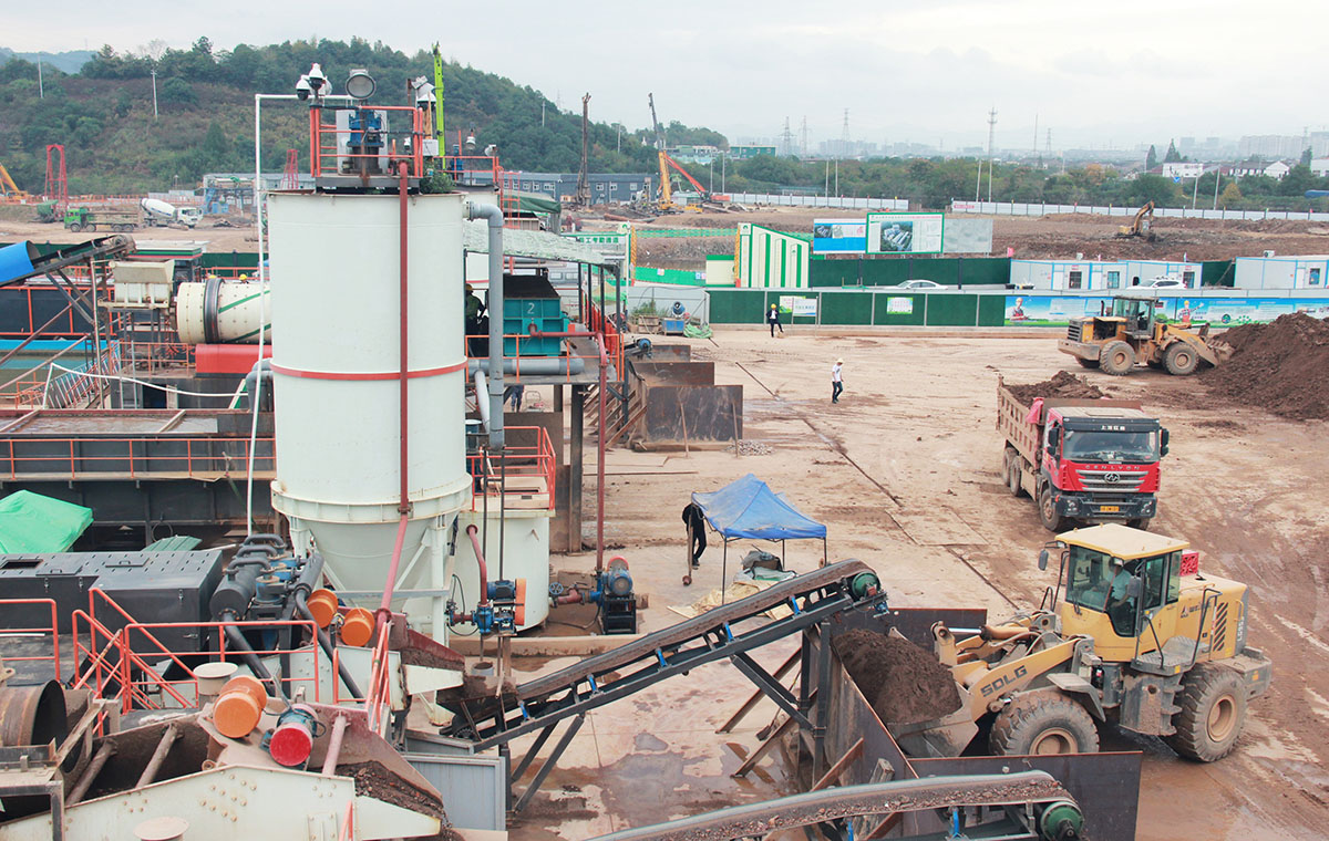 Domestic customers washing plant