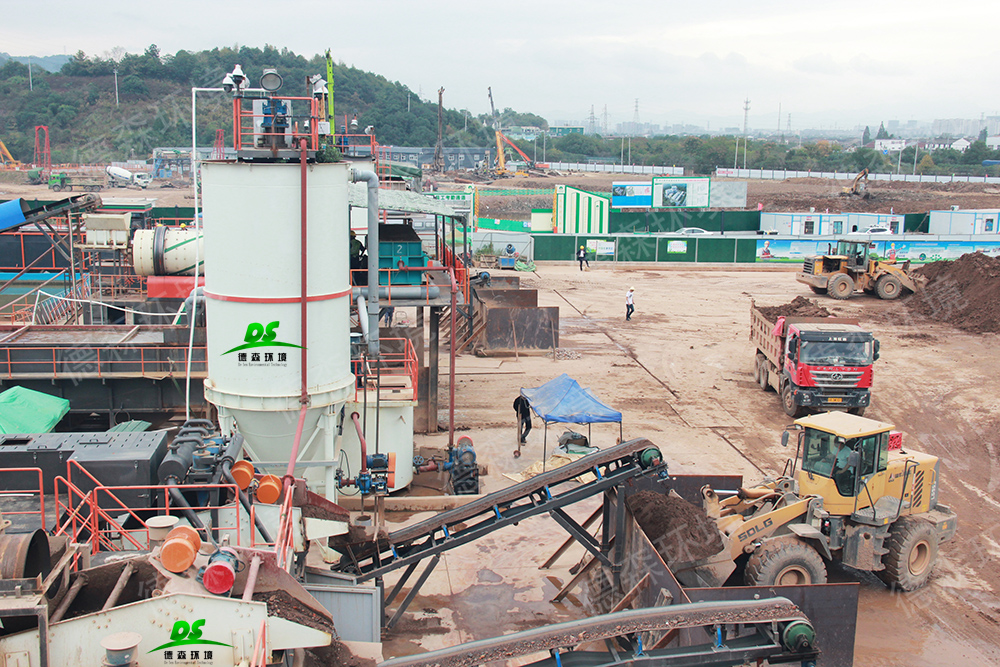 Development of complex contaminated soil remediation plan and advantages of Desen soil washing system