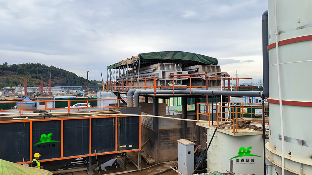 Application of soil wasching and remediation equipment in the treatment of mercury-contaminated soil