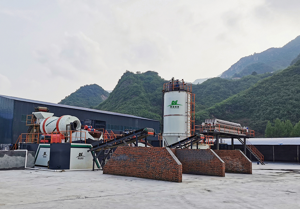 What is the remediation process of Dessen's drench remediation equipment for organic matter-heavy metal composite contaminated soil?
