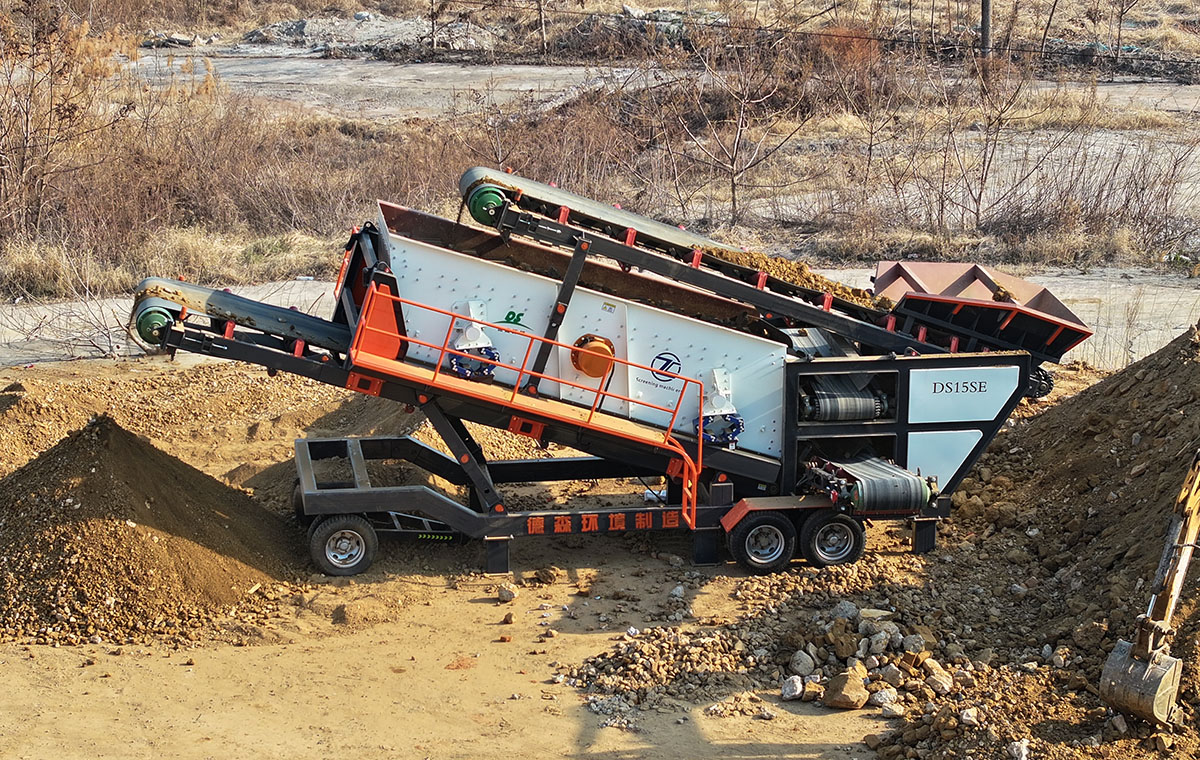 A screening and pretreatment project for contaminated soil in Nanjing