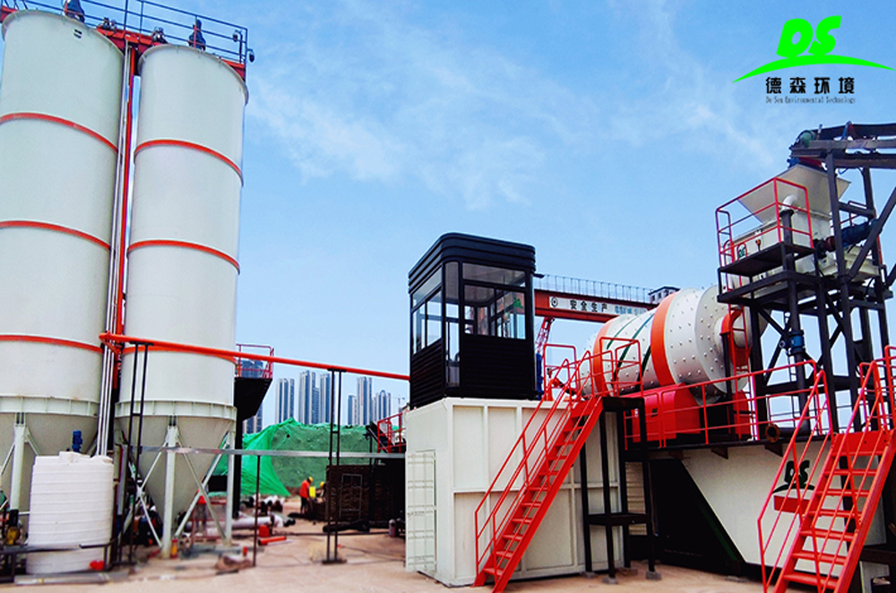 Desen Environmental Ex-Situ Soil Washing Remediation Equipment