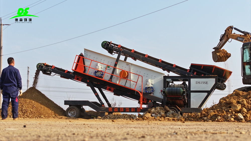 DESEN Environmental Screening plant: The “Mobile Classification Hub” for Multi-Scenario Material Processing