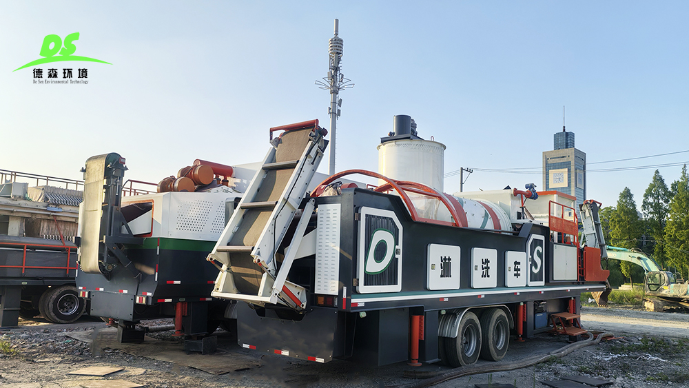Desen Mobile Washing plant: A High-Efficiency, On-Site Solution for Urban Sewer Sludge Treatment