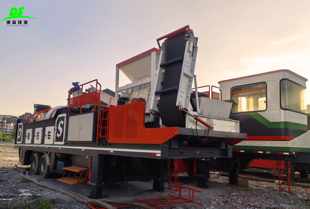 Mobile Soil Washing Plant with Smart Control | Fast Deployment, Remote Monitoring & Multi-Scenario Remediation