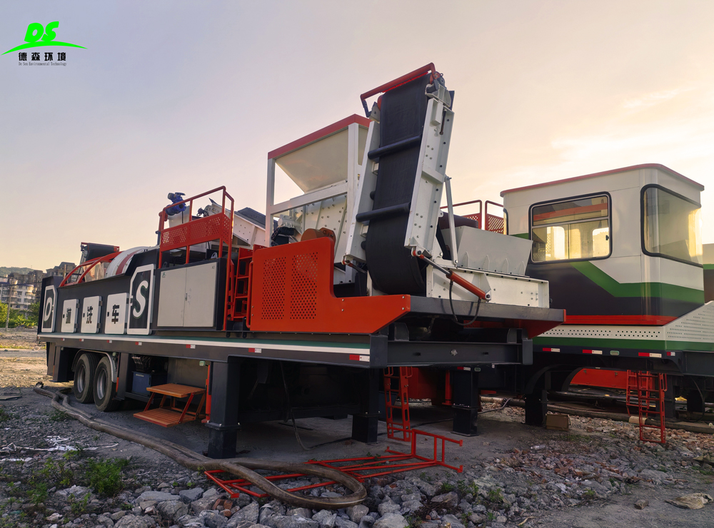 Mobile Soil Washing Plant for Fast & Flexible Soil Remediation | On-Site Pollution Cleanup by Desen